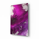 Colors of Abstraction Glass Wall Art.